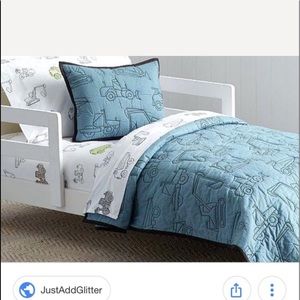 Pottery Barn Toddler bedding set